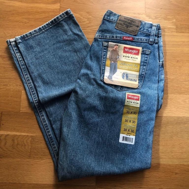 wrangler five star relaxed fit jeans