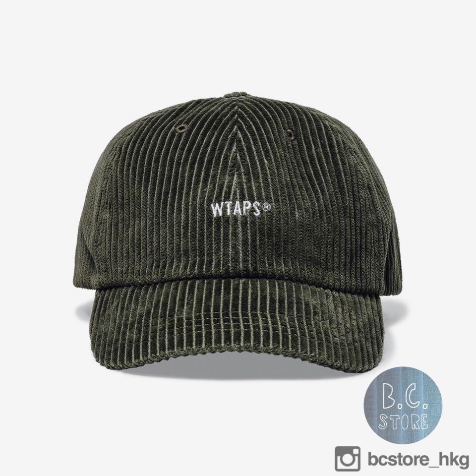 20AW WTAPS T-6L CAP CORDUROY BLACK-