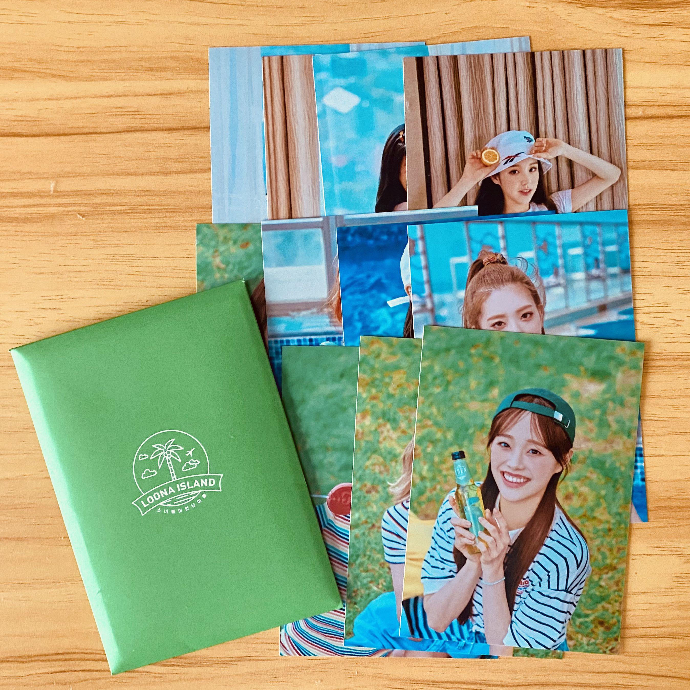 Loona Island Summer Package 2020 postcards question : r/LOONA