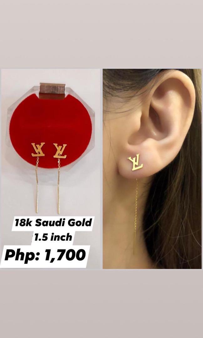 Lv on sale tictac earrings
