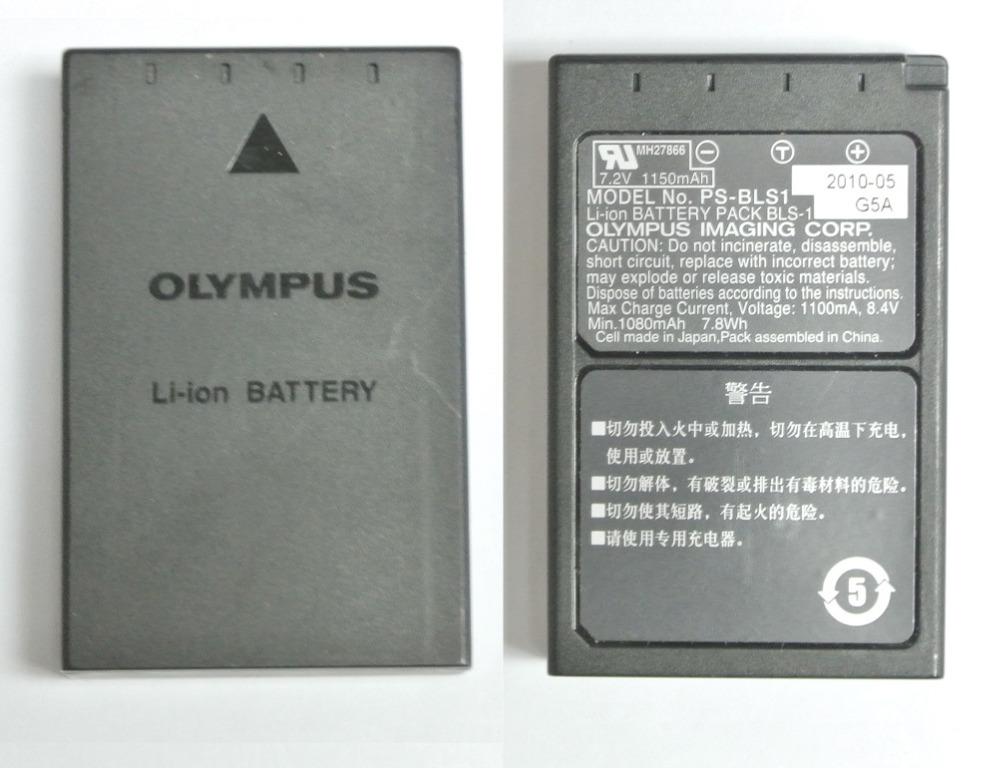 包郵9成新olympus Bls 1 專用鋰充電池正廠原裝電池有3粒 每粒 0 適合olympus Pen F Bls1 Bls5 Em10 Epl1 2 3 5 6 7 Ep3 2 1 E M10 Mark Ii Iii 攝影器材