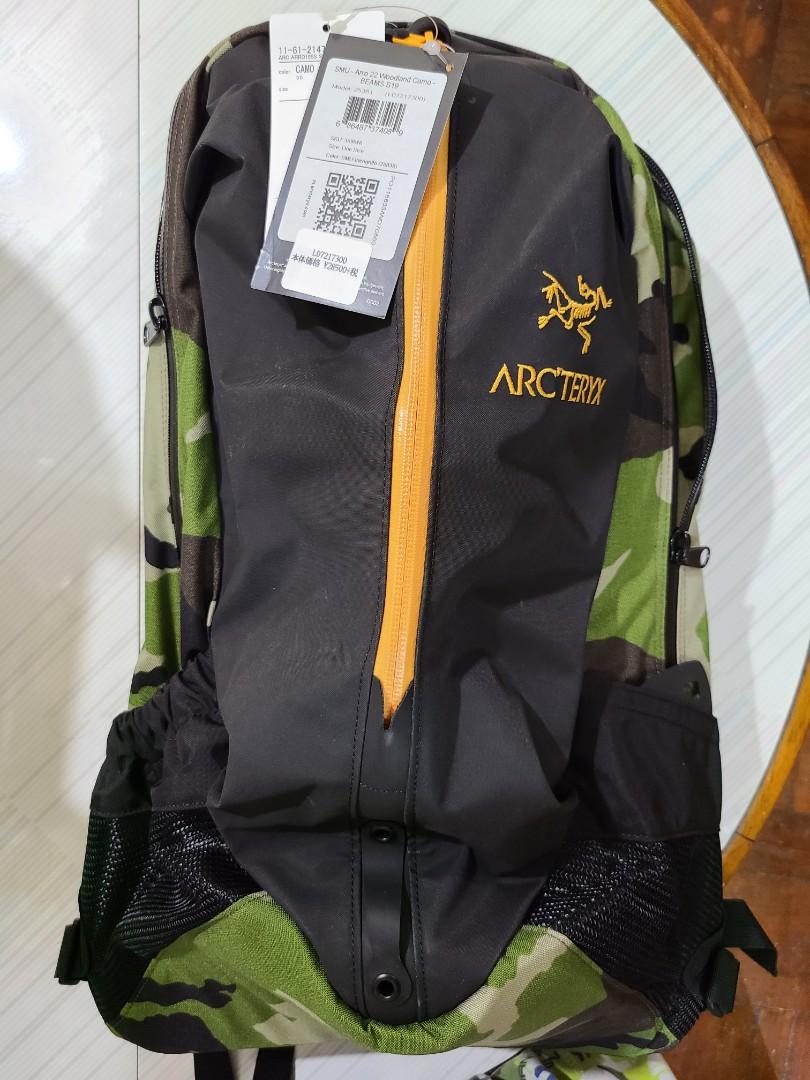 全新現貨] ARC'TERYX X BEAMS 別注ARRO 22 迷彩arcteryx, 男裝, 袋