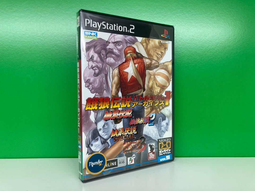 中古 Ps2 餓狼傳說日版 遊戲機 遊戲機遊戲 Carousell