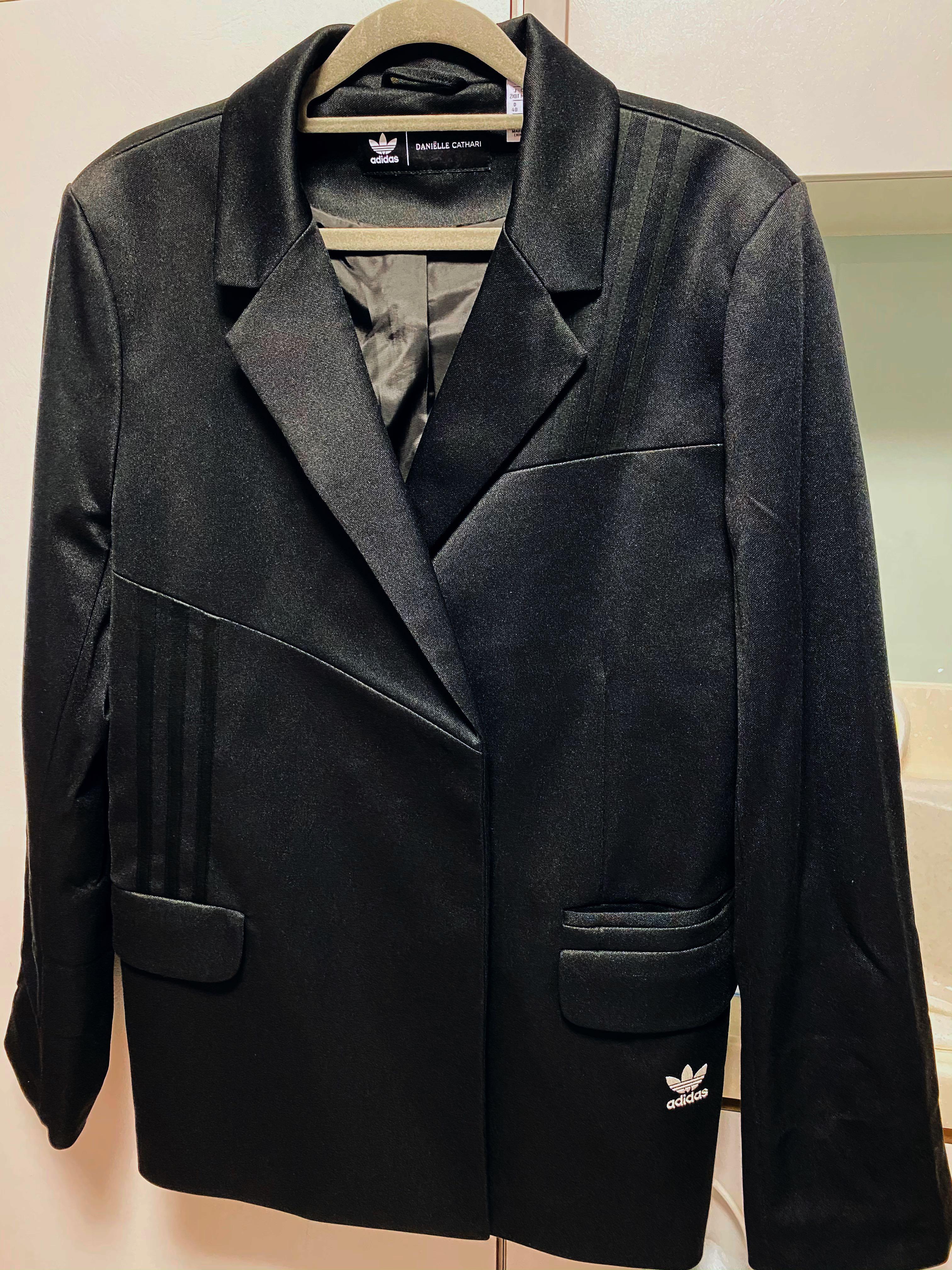 Adidas Danielle Cathari black jacket blazer Women s Fashion Coats Jackets and Outerwear on Carousell