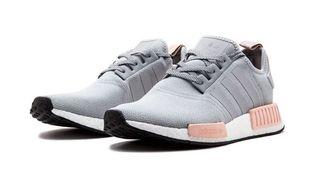 adidas nmds grey and pink