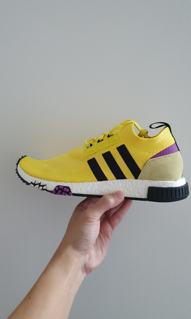 Adidas nmd racer primeknit yellow 2025