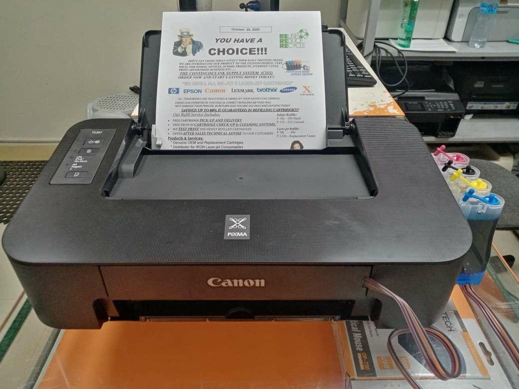 Affordable Canon Ts207 w/ ciss for sale 