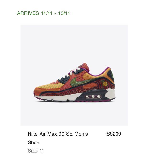 Air Max 90 Day Of The Dead Men S Fashion Footwear Sneakers On Carousell