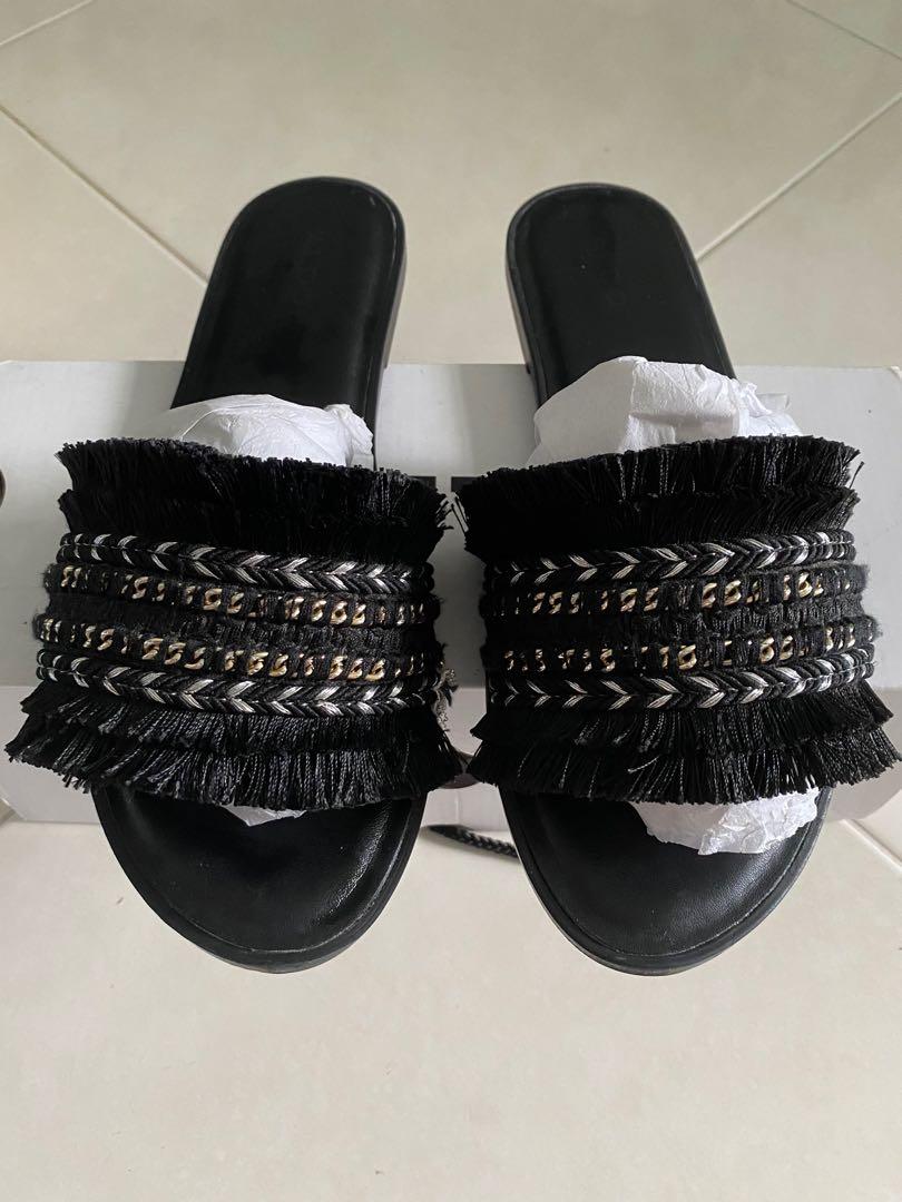 Aldo fur clearance slides