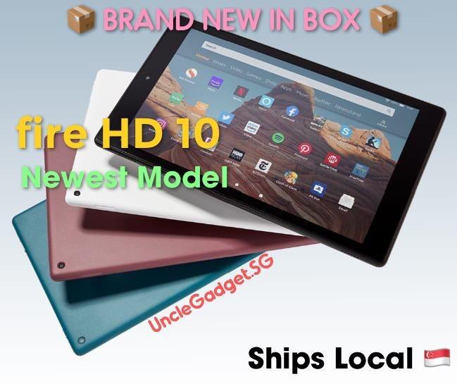 Amazon Fire Hd 10 Tablet Newest Model 10 1 1080p Full Hd Display 32gb Mobile Phones Tablets Tablets On Carousell