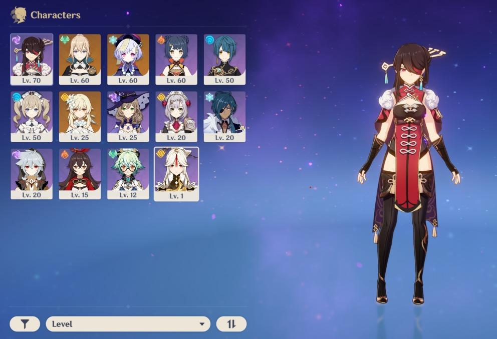 Ar 40 Jean Qiqi End Game Account Cheap Sell Genshin Impact Video Gaming Video Games On Carousell