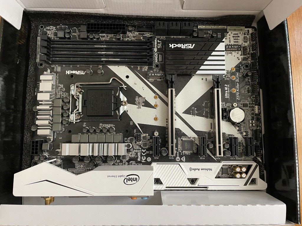 ASRock Z270 Killer SLI/ac (ATX Motherboard), Computers & Tech, Parts