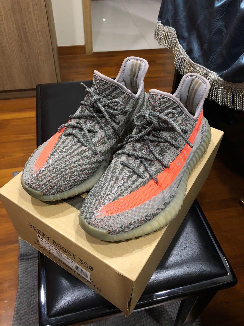 STEAL) Authentic Adidas Yeezy Boost v2 Beluga OG, Men's Fashion, Footwear, Sneakers on Carousell