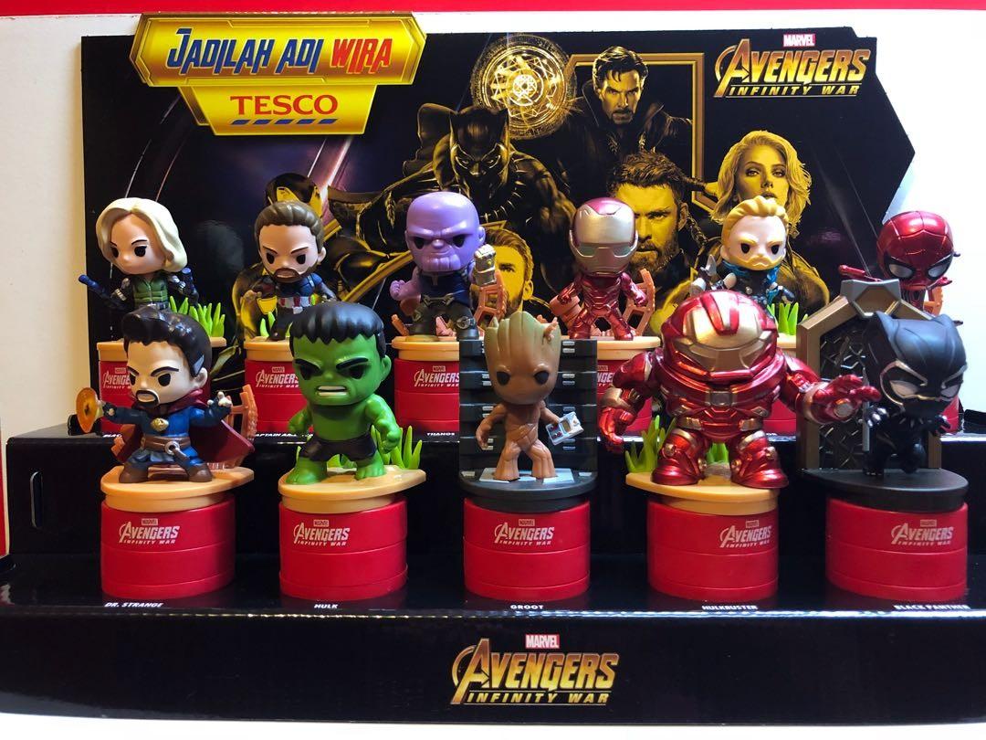 Avengers tesco complete set