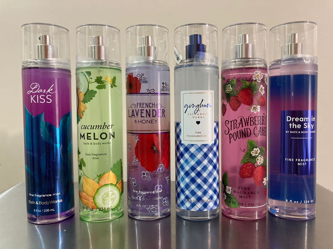 fruity bath and body works scents