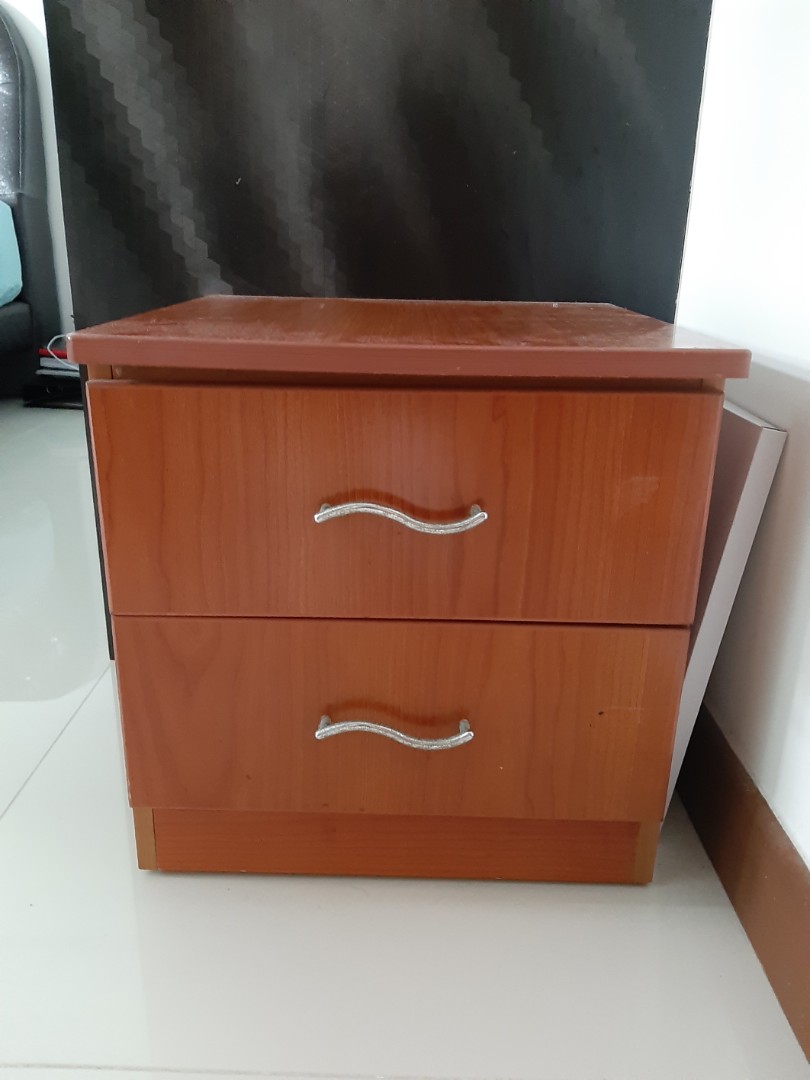 Bedside Table & Stool, Free Items on Carousell
