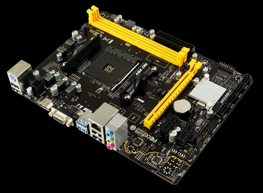 Biostar A320mh Motherboard A320m A320 Mobo Am4 Socket Amd Component