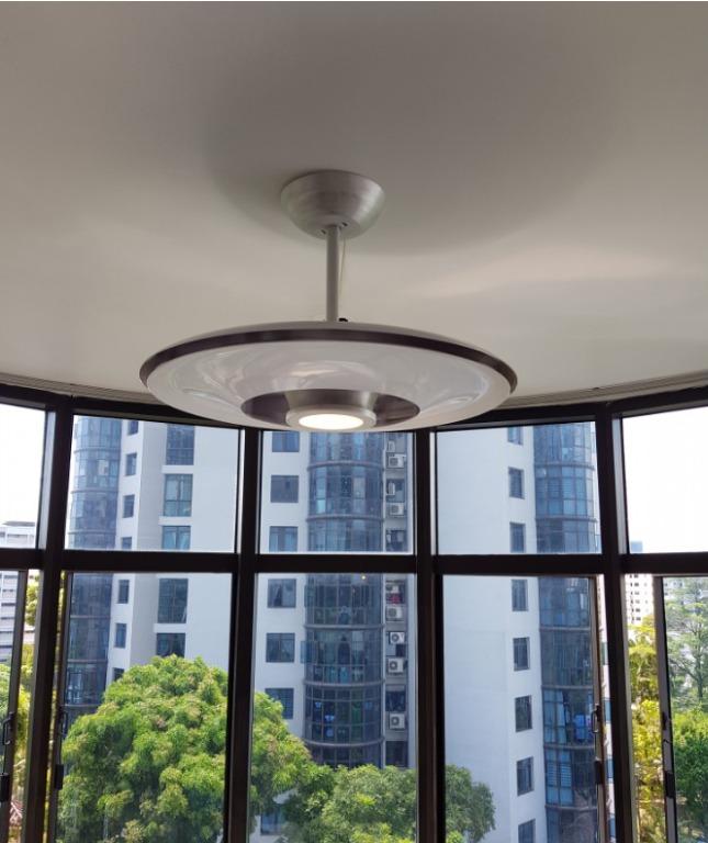 bnib vortec bladeless ceiling fan flagship store home appliances cooling air care on carousell merrimack