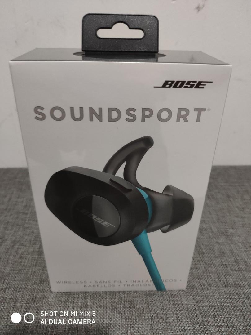 Bose Soundsport Wireless Aqua Headphones Audio Headphones Headsets on Carousell
