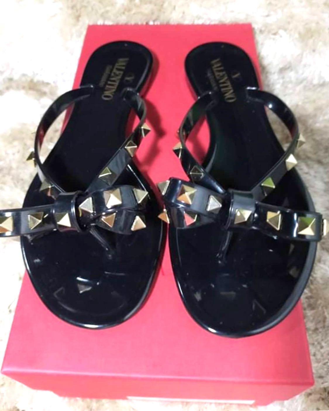 Valentino bow sales slippers