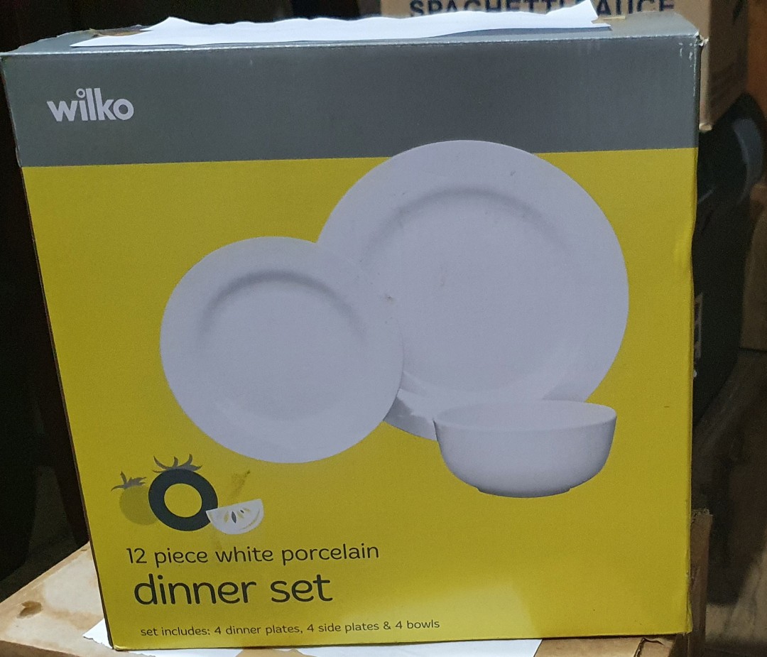 Brandnew Wilko 12 Piece White Porcelain Dinner Set Home Furniture Furniture Fixtures Others On Carousell Find great deals for garden and indoor plant pots. carousell