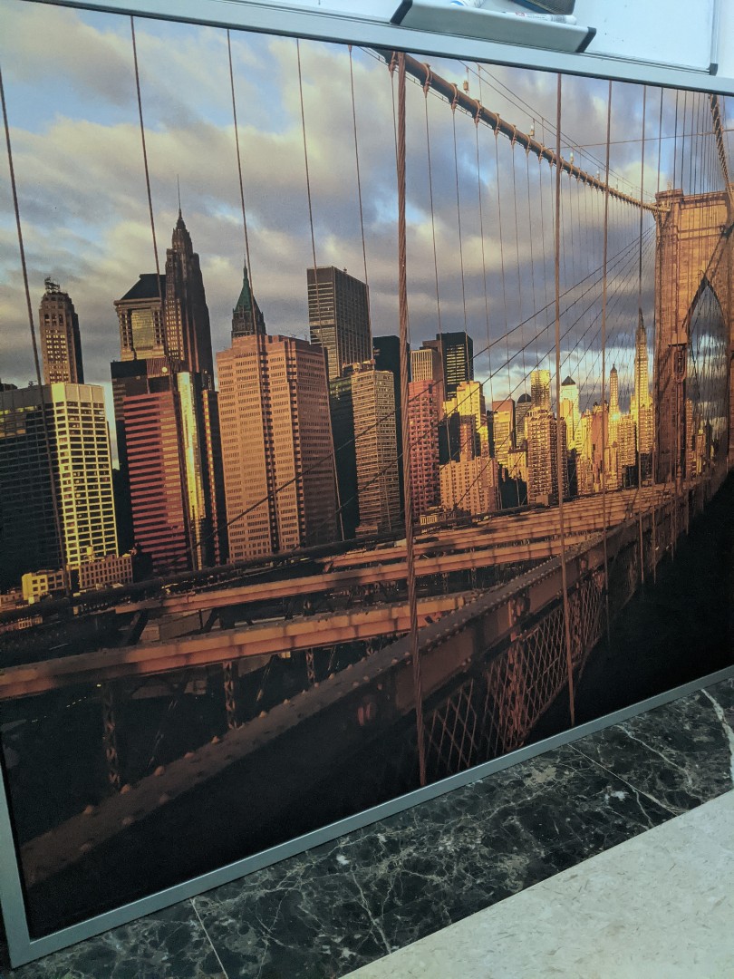 Brooklyn Bridge Wall Art Painting Picture Frame Furniture Home Decor Others On Carousell