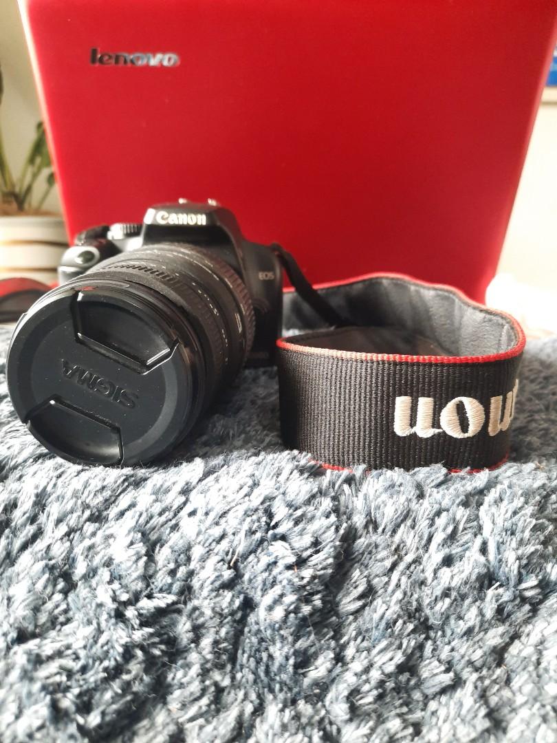 Canon eos 1000d (Category: Cameras) located in Manila. Submitted by nyeragiti (Listing ID 1046694563, Image 2). Description: all in, take all. excellent condition, slightly used. canon eos 1000d sigma 70-300mm canon ef 50mm canon 18-55mm complete inclusions with free bag pls see photos.