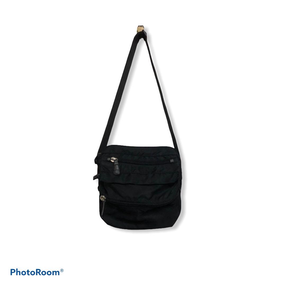 オイルペイント wxyz workshop ブラック ショルダーバッグ