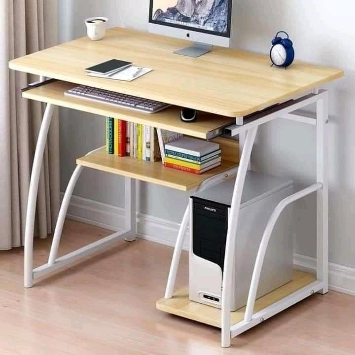 Computer Desktop Table (Category: Tables & Sets) located in Manila. Submitted by affordshopz (Listing ID 1046868882, Image 1). Description: with Bookshelf below Brand new Visit Affordshopz now for more affordable items!.