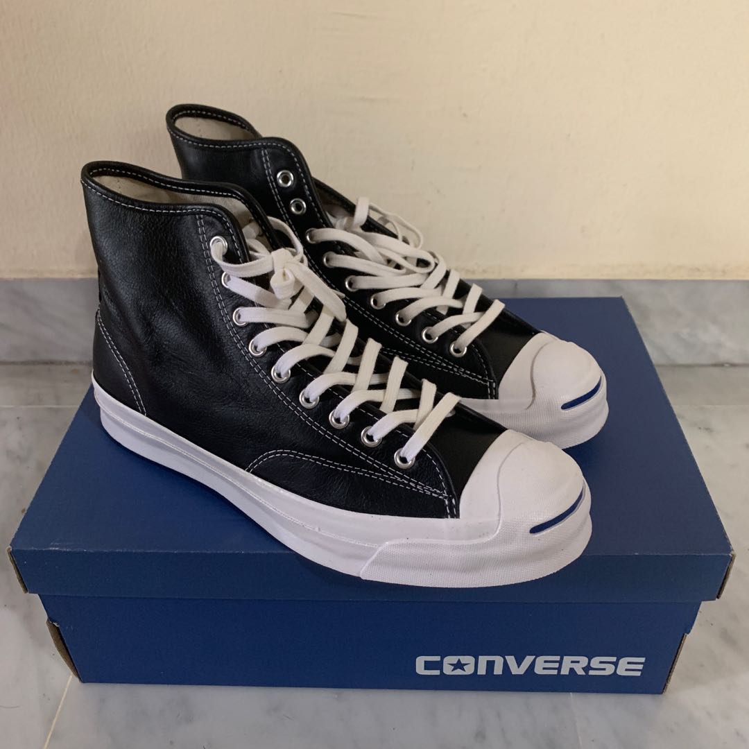 Jack purcell leather high top top