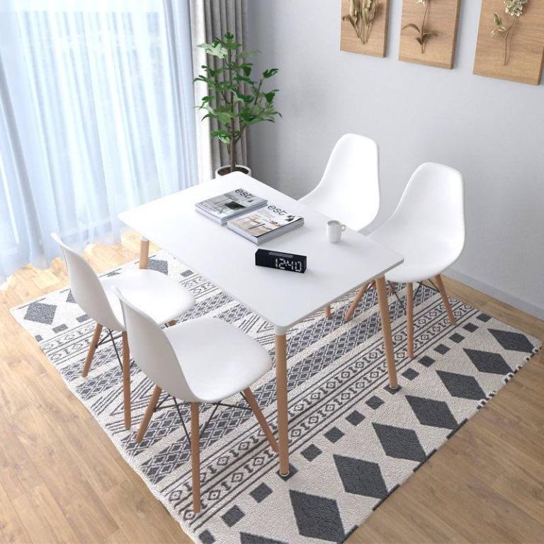 Modern Dining Table Set Furniture Home Living Furniture Tables Sets On Carousell