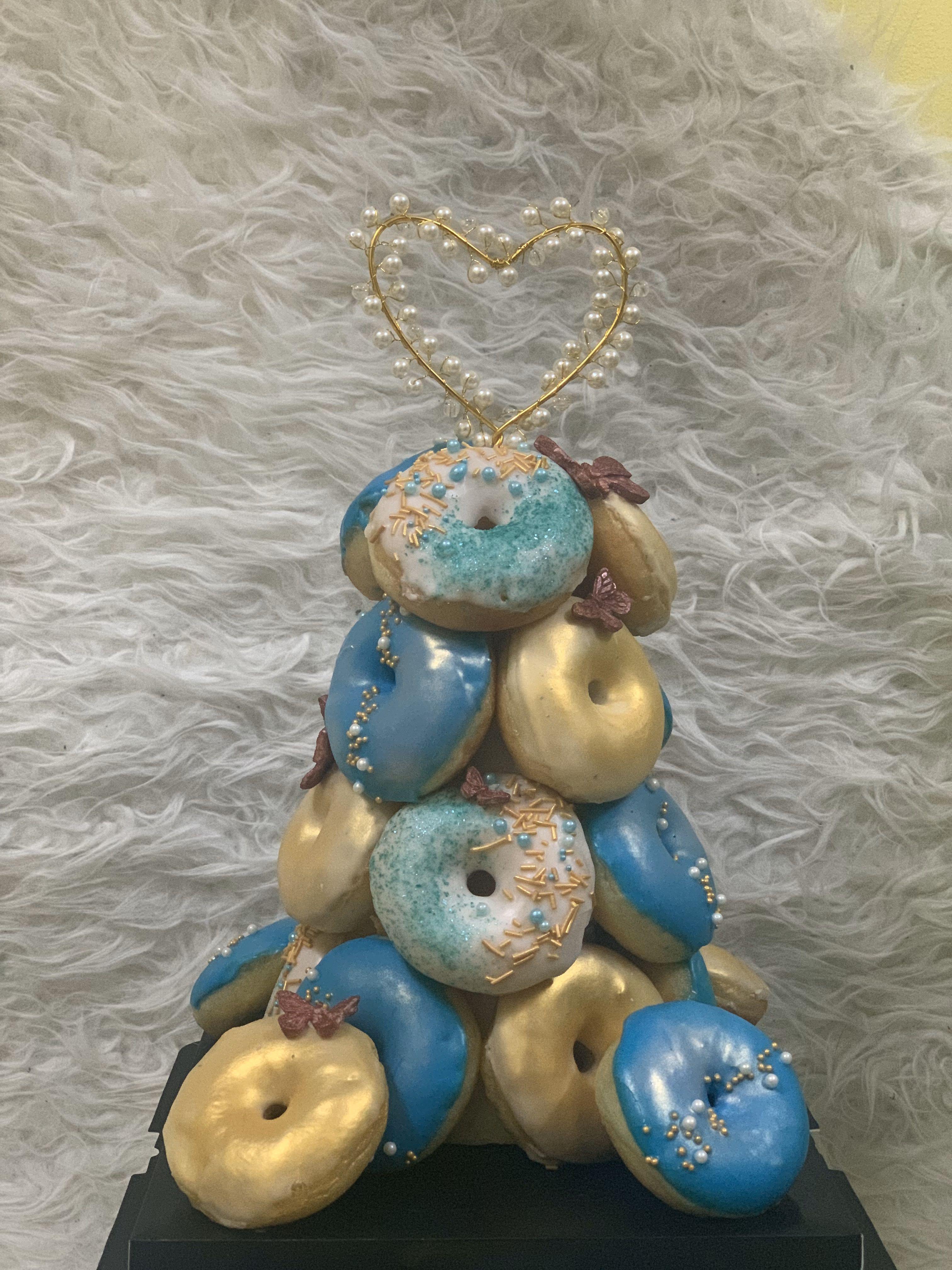 Cara Membuat Donat Tower / Donat Tower Edisi Kemerdekaan ...