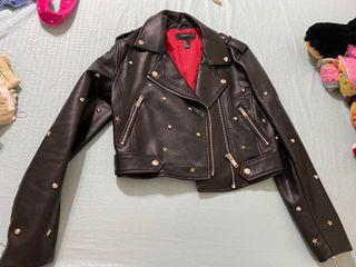 Faux Leather  Jacket small 