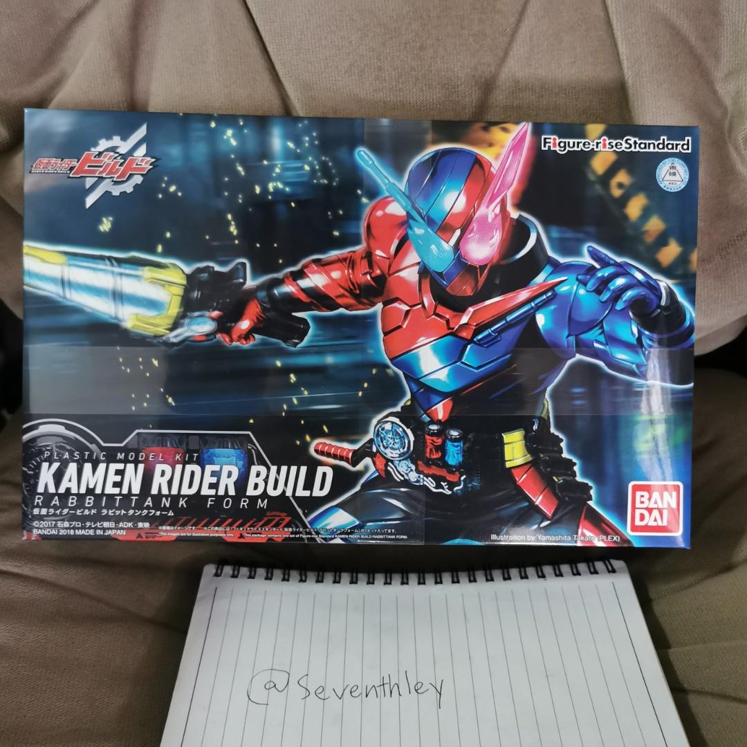 Figure Rise Standard Kamen Rider Build Rabbit Tank Form Not Shf Toys Games Bricks Figurines On Carousell