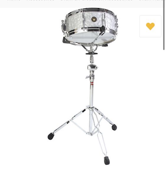 Gibraltar extended height snare drum stand, Hobbies & Toys, Music & Media, Music Accessories on