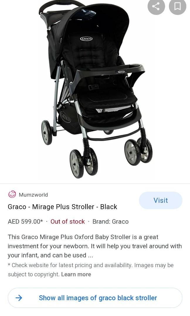 Poussette graco mirage plus travel system 2025