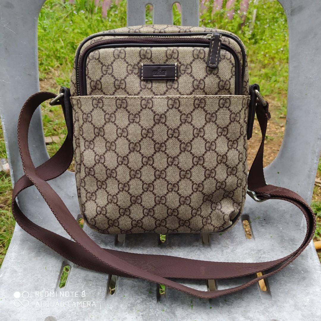 Sling Bag Gucci, Men's Fashion, Bags, Sling Bags on Carousell