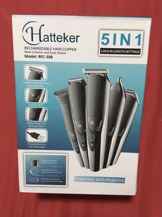 hatteker hair clipper 5 in 1