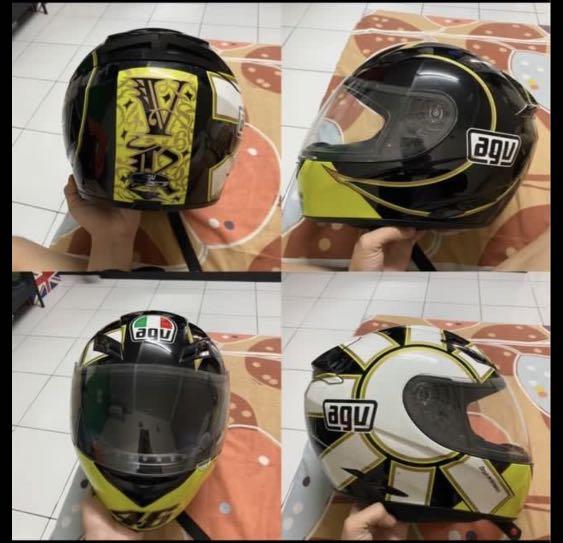 Helm AGV K3 Gothic Rossi Motor di Carousell