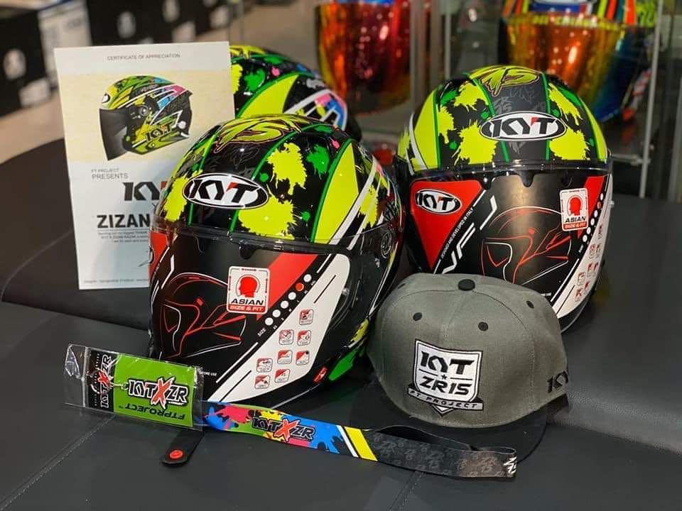 Helmet kyt discount zizan razak