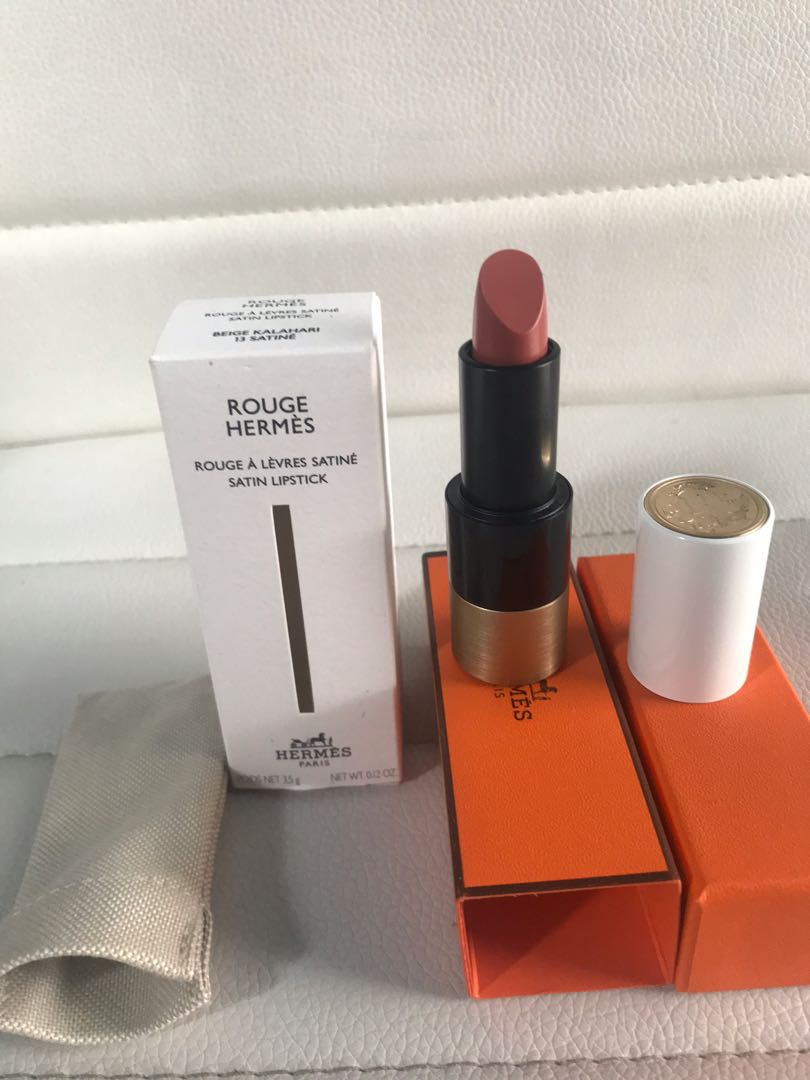 Rouge Hermes, Satin lipstick, Beige Kalahari