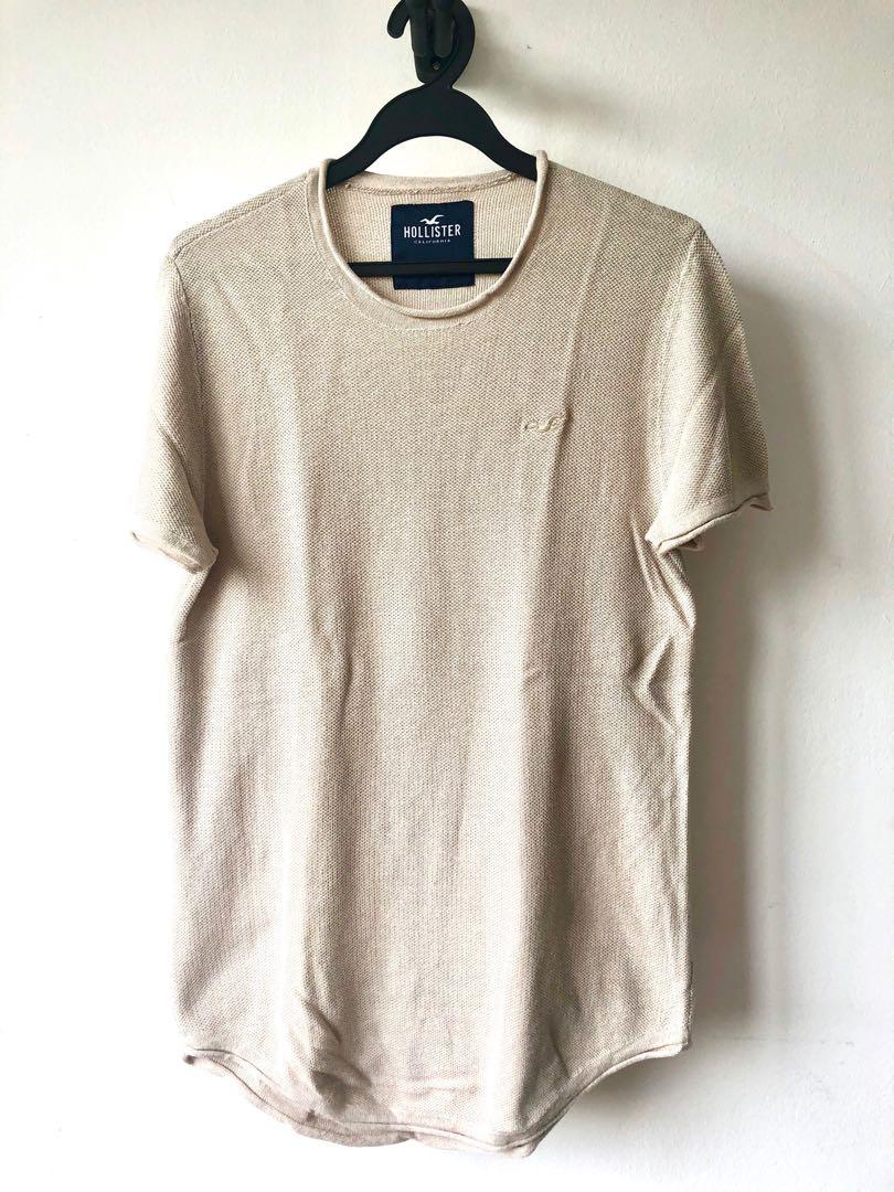 Hollister Curved Hem Tee (T-shirt 