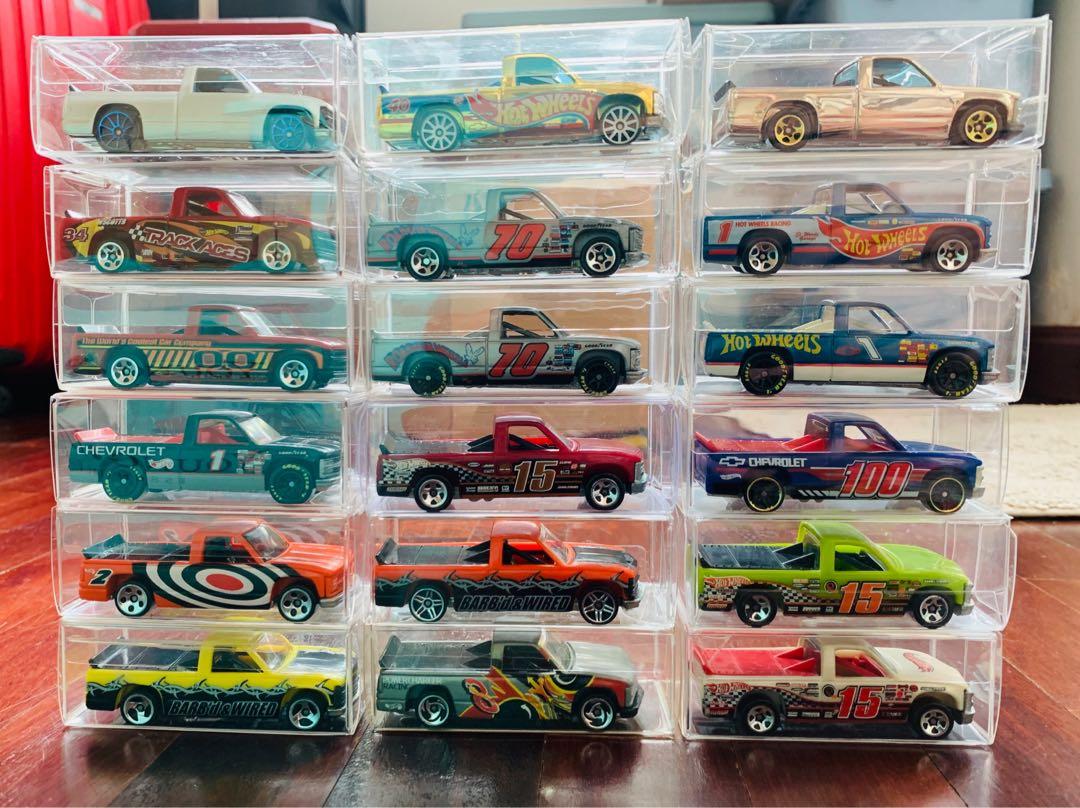 Hot Wheels 1996 Chevy 1500 Lot of 19 cars Hobbies Toys Toys