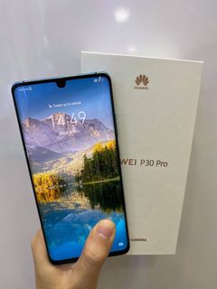 Huawei P30 Pro Black Used Set Mobile Phones Tablets Android Phones Others On Carousell