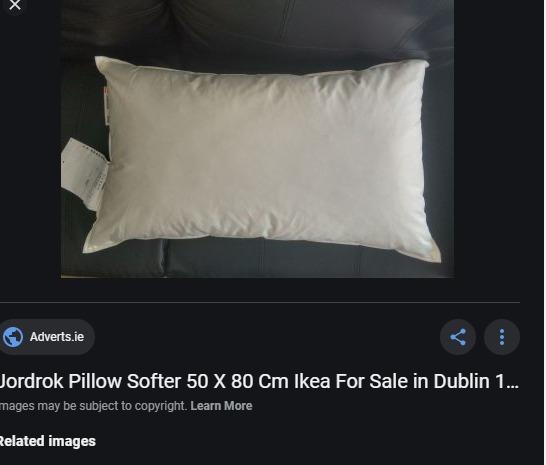 Ikea jordrok pillow review hot sale