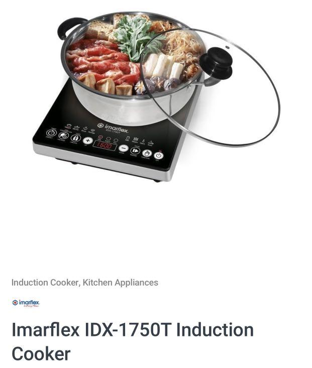 Imarflex Induction Cooker IDX-1750T (Category: Cookers) located in Manila. Submitted by pickandclick.mart (Listing ID 1046803050, Image 1). Description: Imarflex Induction Cooker Model code: IDX-1750T Price: 2,880 Also available: Induction Cooker IDX-1700T Induction Cooker IDX-3100HG Induction Cooker IDX-3200HG Induction Cooker IDX-1650S Induction Cooker IDX-2000S Induction Cooker IDX-1000 Induction Cooker IDX-1200 📌 Brand New 📌 With one year w