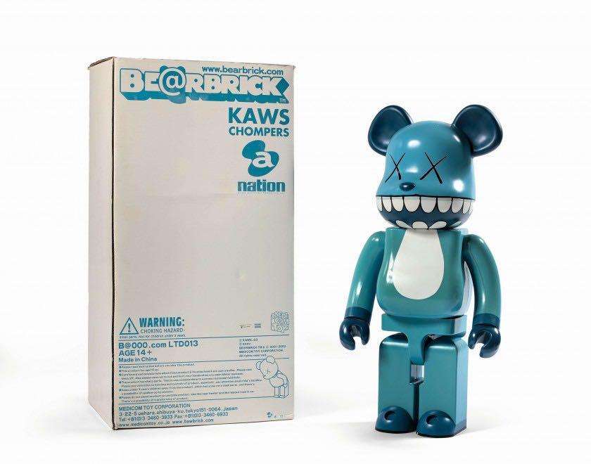 Japan Lover Me Store - KAWS × Sukajan. BLUE BE@RBRICK BEARBRICK