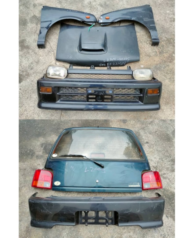 Kancil Mira L2 L2s Front Rear Bodypart Body Part Depan Belakang Auto Accessories On Carousell