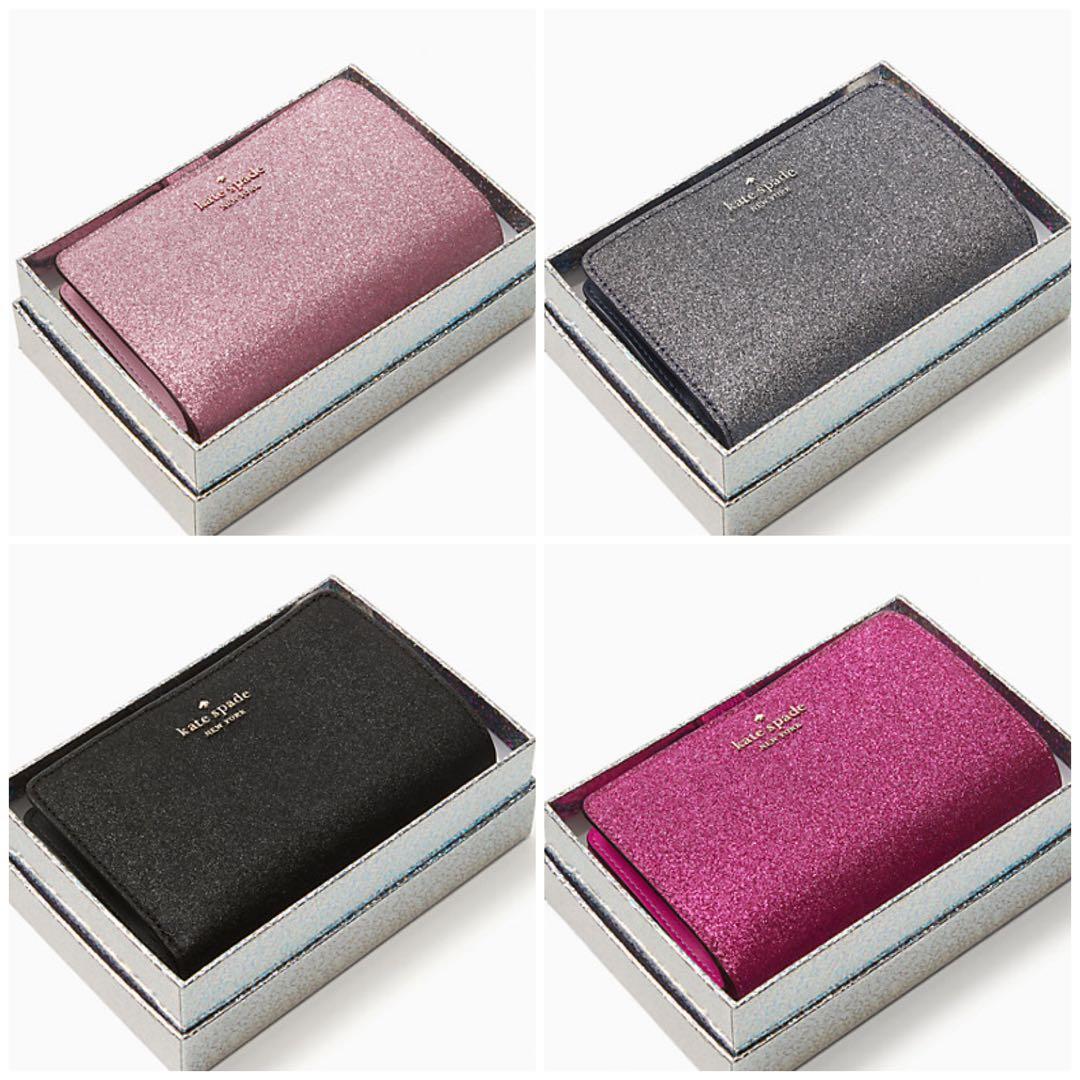 Lola glitter boxed 2025 medium compact wallet