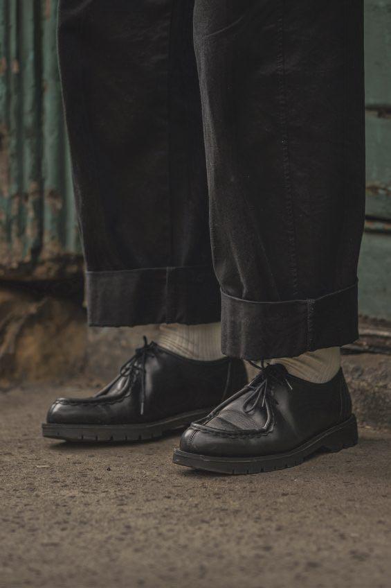 Kleman Padror Black Leather Shoes not Paraboot, 男裝, 鞋, 西裝鞋